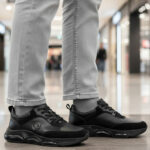 Pantofi sport din piele naturala cu perne de aer intre 40 si 44