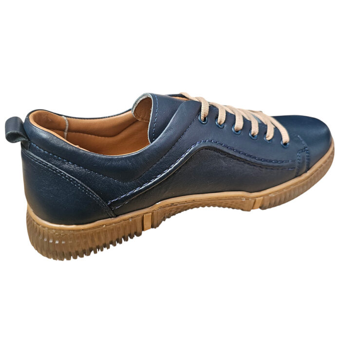 Pantofi sport barbati SCV din piele naturala bleumarin intre 40 si 44 - imagine 5