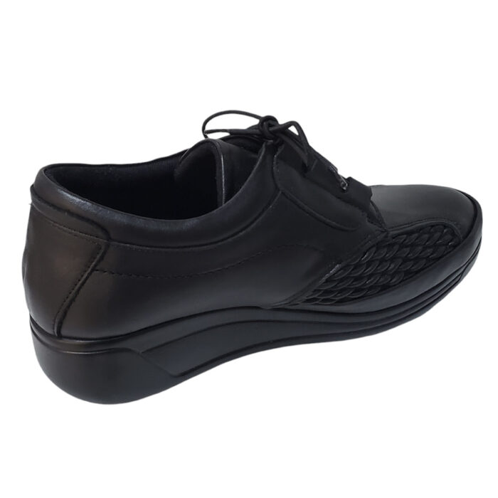 Pantofi dama negri din piele naturala pentru monturi sau grife BioFlex marimi intre 36 si 40 - imagine 2