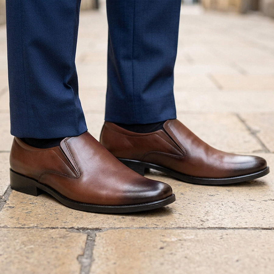 pantofi-eleganti-fara-siret-maro-din-piele-naturala-marimi-intre-39-si-46 Pantofi eleganti fara siret maro din piele naturala marimi intre 39 si 46 - imagine 1