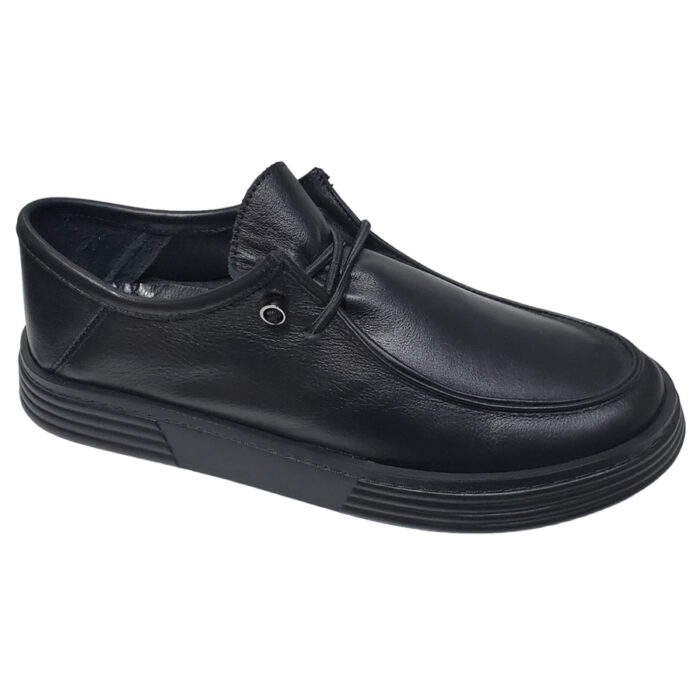 Pantofi-mocasini dama negri Dogati din piele naturala intre 36 si 40 - imagine 2