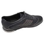 Pantofi sport barbatesti din piele naturala negri marimi intre 39 si 44 - imagine 2