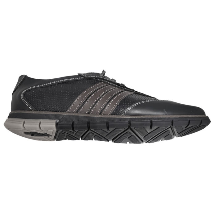 Pantofi sport barbatesti din piele naturala negri marimi intre 39 si 44 - imagine 3