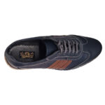 Pantofi sport barbatesti din piele naturala bleumarin marimi intre 39 si 44 - imagine 5