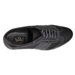 Pantofi sport barbatesti din piele naturala negri marimi intre 39 si 44 - imagine 4