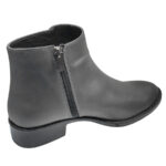 Botine dama scurte elegante Dogati din piele naturala gri imblanite marimile 37 si 39 - imagine 2