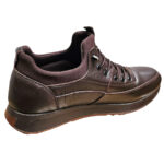 Pantofi sport barbatesti primavara-toamna Suceveanu din piele naturala maro intre 40 si 44 - imagine 3