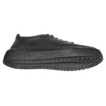 Pantofi sport barbatesti cu siret elastic din piele naturala negri intre 40 si 45 - imagine 4