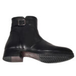 Botine dama din piele naturala negre cu toc mic intre 35 si 41 - imagine 4