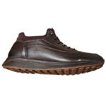 Pantofi sport barbatesti primavara-toamna Suceveanu din piele naturala maro intre 40 si 44 - imagine 4