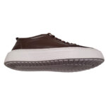 ULTIMA PERECHE Pantofi sport barbatesti cu siret din piele naturala maro marimea 41 - imagine 3