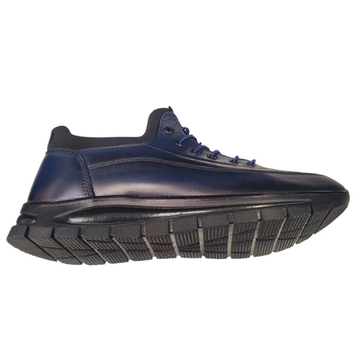 ULTIMA PERECHE Pantofi sport barbatesti primavara-toamna Suceveanu din piele naturala bleumarin marimea 44 - imagine 3