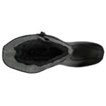 Cizme late dama imblanite din piele naturala negre intre 35 si 41 - imagine 6