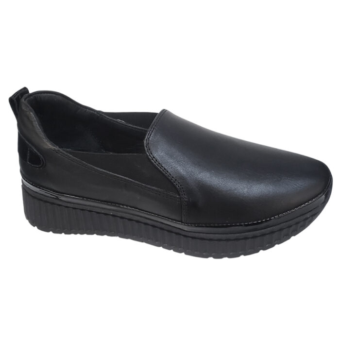 Pantofi dama Dogati din piele naturala neagra intre 36 si 40 - imagine 2