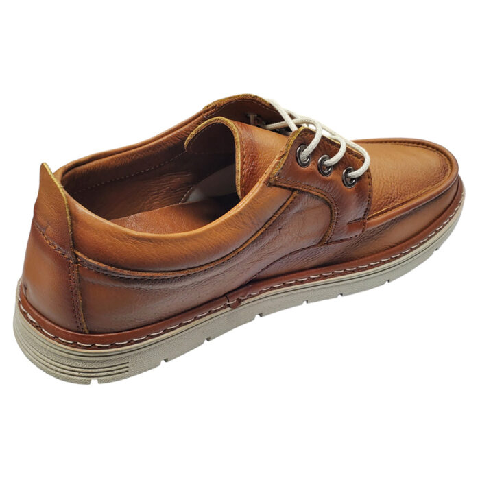 LICHIDARE Pantofi/mocasini cu siret SCV Confort maro din piele naturala marimea 41 - imagine 2