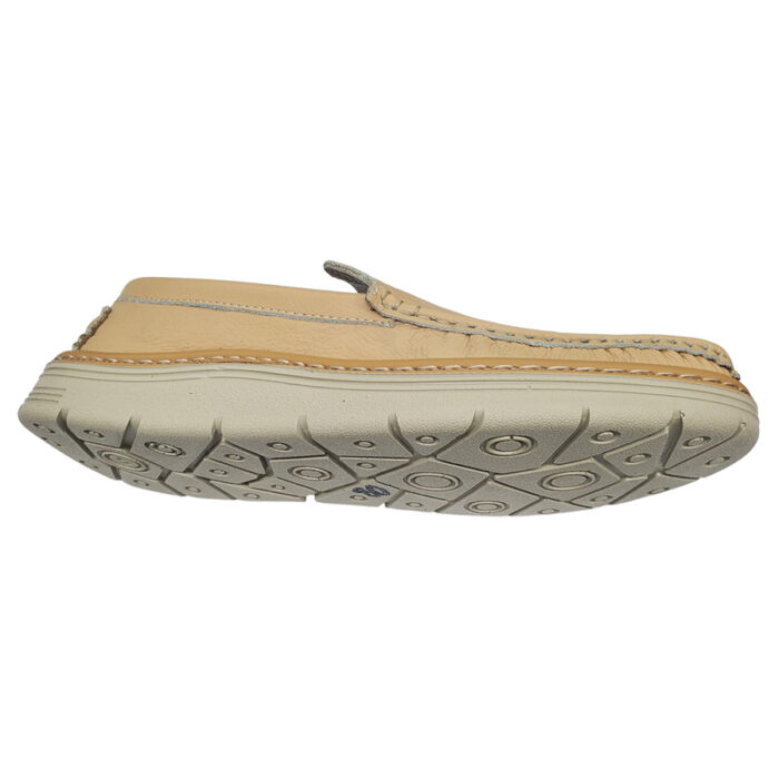 Pantofi/mocasini SCV Confort bej din piele naturala intre 40 si 45 - imagine 4