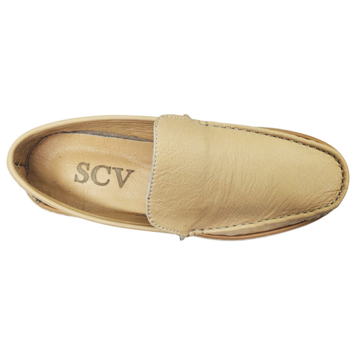 Pantofi/mocasini SCV Confort bej din piele naturala intre 40 si 45 - imagine 5