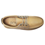 LICHIDARE Pantofi/mocasini cu siret SCV Confort bej din piele naturala marimea 40 - imagine 3