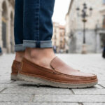 Pantofi/mocasini SCV Confort maro din piele naturala intre 40 si 45