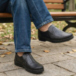 Pantofi usori si lati din piele naturala cu talpa EPA cusuta intre 39 si 44