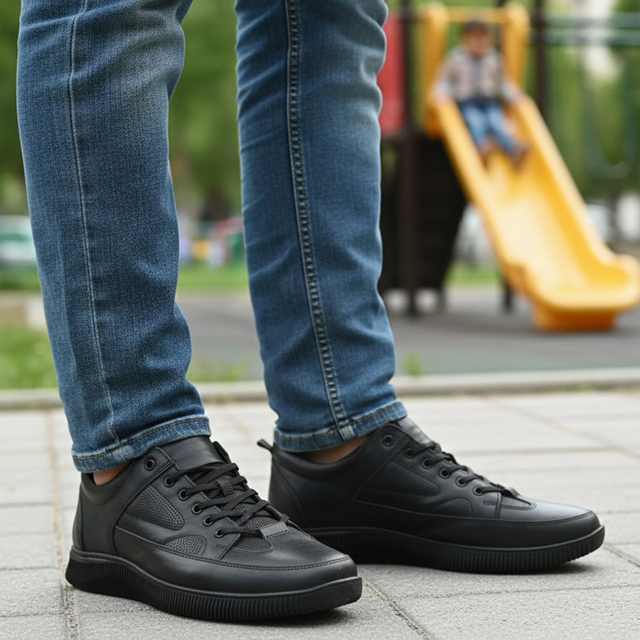 pantofi-sport-scv-barbati-din-piele-naturala-negri-intre-40-si-44 Pantofi sport SCV barbati din piele naturala negri intre 40 si 44 - imagine 1