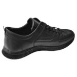 Pantofi sport SCV barbati din piele naturala negri intre 40 si 44 - imagine 4