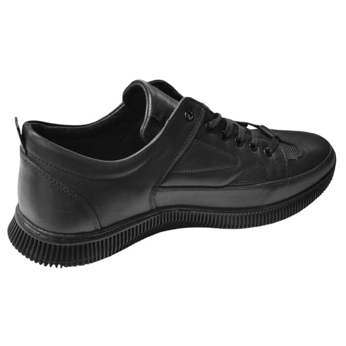 Pantofi sport SCV barbati din piele naturala negri intre 40 si 44 - imagine 4