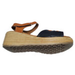 Sandale dama SCV cu platforma negre din piele naturala intre 36 si 40 - imagine 4