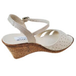 Sandale dama crem cu platforma din piele naturala intre 35 si 40 - imagine 3