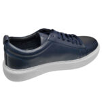 Pantofi sport barbatesti cu siret din piele naturala bleumarin intre 40 si 45 - imagine 2