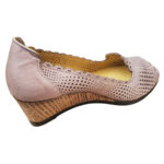 Pantofi de vara dama SCV din piele naturala perforata bej intre 36 si 40 - imagine 3