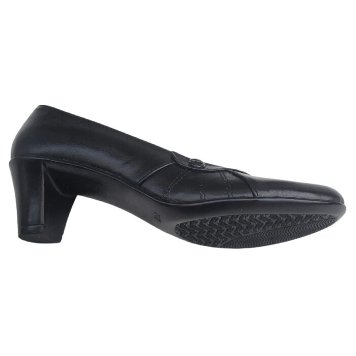 Pantofi dame negri cu toc din piele naturala marimi intre 35 si 41 - imagine 4