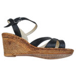 Sandale dama negre cu platforma din piele naturala intre 35 si 40 - imagine 4