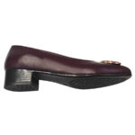 Pantofi dama maro eleganti cu toc mic din piele naturala intre 34 si 41 - imagine 3