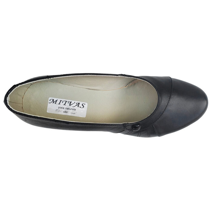 Pantofi dame negri cu toc din piele naturala marimi intre 35 si 41 - imagine 5