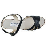 Sandale dama negre cu platforma din piele naturala intre 35 si 40 - imagine 5
