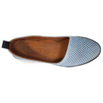 Pantofi dama sport-casual din piele naturala perforata bleu Dogati intre 36 si 40 - imagine 4