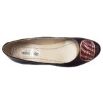 Pantofi dama maro eleganti cu toc mic din piele naturala intre 34 si 41 - imagine 4