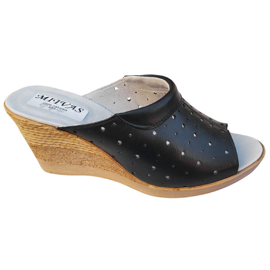 saboti-dama-cu-platforma-din-piele-naturala-neagra-intre-34-si-42 LICHIDARE-Saboti dama cu platforma din piele naturala neagra marimea 38 - imagine 1