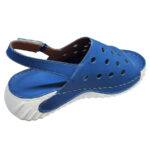 Sandale dama sport SCV albastre din piele naturala intre 36 si 40 - imagine 3