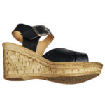Sandale dama cu platforma negre din piele naturala intre 35 si 41 - imagine 4