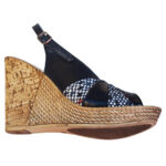 Sandale dama cu platforma negre din piele naturala intre 35 si 41 - imagine 3