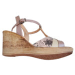 Sandale dama nude cu platforma din piele naturala intre 34 si 42 - imagine 4