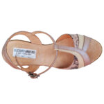 Sandale dama nude cu platforma din piele naturala intre 34 si 42 - imagine 5