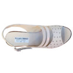Sandale dama crem cu platforma din piele naturala intre 35 si 41 - imagine 5
