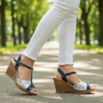 Sandale dama multicolor cu platforma din piele naturala intre 34 si 42