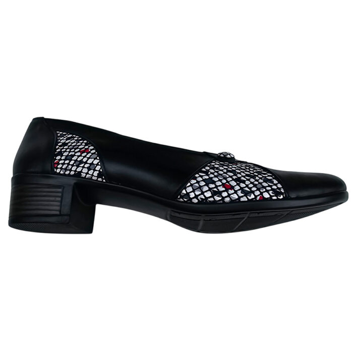 Pantofi dame cu toc patrat din piele naturala marimi intre 35 si 41 - imagine 4
