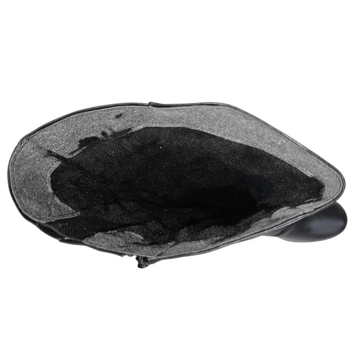 Cizme dama antiderapante din piele naturala negre intre 36 si 41 - imagine 5