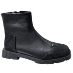 Ghete dama  din piele naturala negre intre 36 si 40 - imagine 2