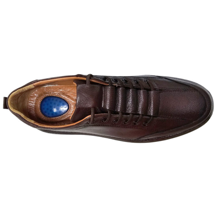 Pantofi sport-casual barbati din piele naturala maro cu marimi intre 40 si 44 - imagine 5